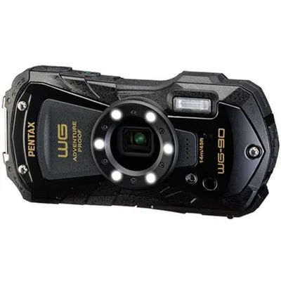 ペンタックス(PENTAX) WG-90 ブラック 防水コンパクトデジタルカメラ