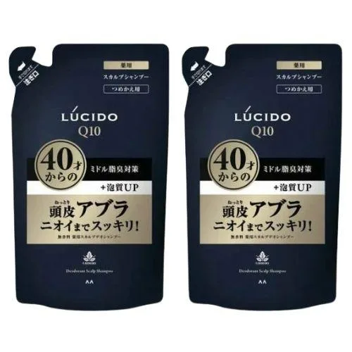 【2個】ルシード 薬用スカルプデオシャンプー つめかえ用 380ml 男性