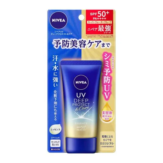 花王 ニベアUV ディープ プロテクト&ケア エッセンス 50g 日焼け止め UVケア