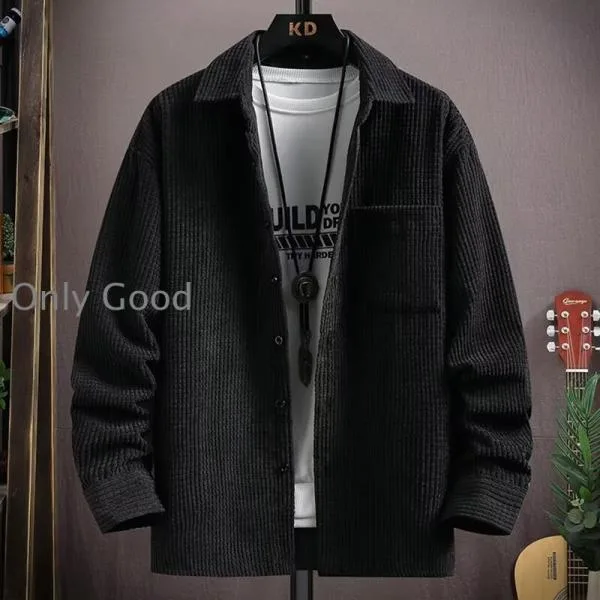 コーデュロイ シャツ メンズ 秋服 カジュアルシャツ 切り替え 長袖シャツ メンズシャツ トップス 40代 50代 30代