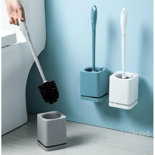 トイレブラシ おしゃれ 収納 トイレブラシセット 掃除用品 割れにくい 便器ブラシ 2タイプ トイレ用品