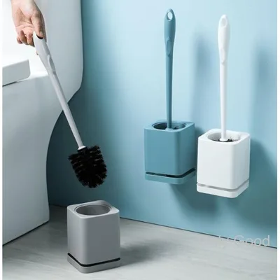 トイレブラシ おしゃれ 収納 トイレブラシセット 掃除用品 割れにくい 便器ブラシ 2タイプ トイレ用品