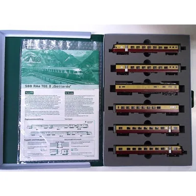 KATO Nゲージ 10-781 SBB RAe TEEII “Gottardo” 6両セット