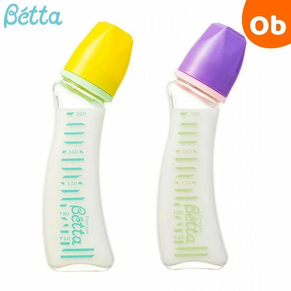ドクターベッタ哺乳びん ジュエル G1-200ml ボトル:耐熱ガラス製 Doctor Betta ほ乳びん ほ乳瓶 哺乳瓶 【送料無料 沖縄・一部地