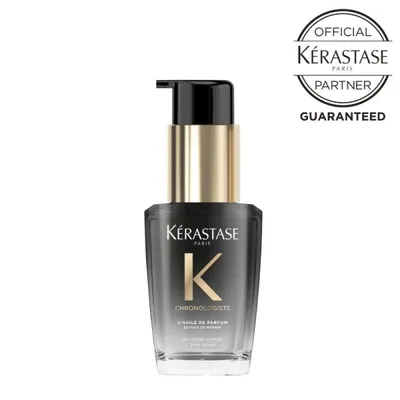ヘアオイル お得なクーポン ケラスターゼ CH ユイル クロノロジスト N 30ml 洗い流さないトリートメント 黒 ブラック KERASTASE 認証正規品