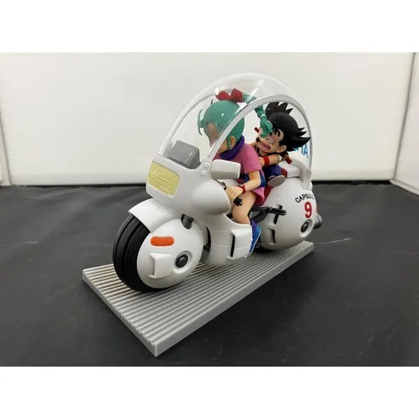【中古】【開封品】一番くじ ドラゴンボール Fantastic Adventure A賞 孫悟空&ブルマ バイクフィギュア