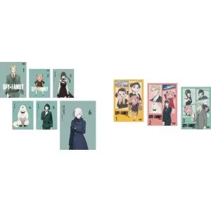 SPY×FAMILY スパイファミリー 全9枚 シーズン1、2 レンタル落ち 全巻セット 中古 DVD