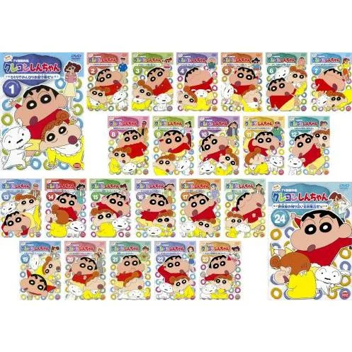 クレヨンしんちゃん TV版傑作選 第4期シリーズ 全24枚 レンタル落ち 全巻セット 中古 DVD