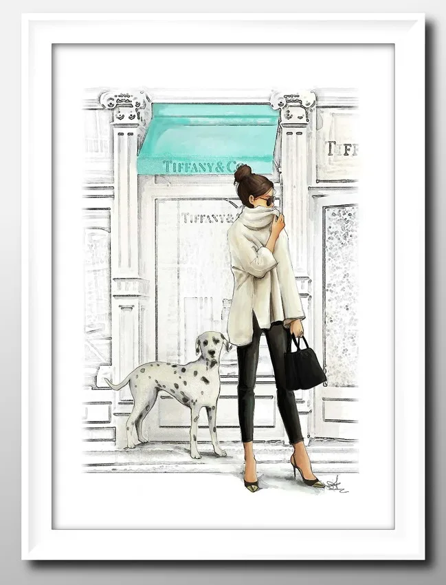 日本製 ポスター 11977 ティファニー オマージュ ファッション Tiffany 絵画 インテリア A3サイズ アート 新築祝い ギフト 模様替え 北欧 管理ID: