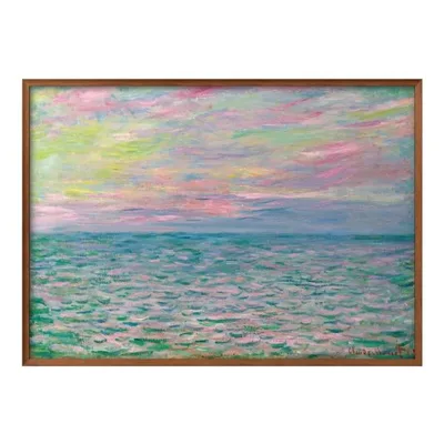 日本製 ポスター 8157 クロード・モネ 夕日 絵画 インテリア A3サイズ アート 新築祝い ギフト 模様替え 北欧 管理ID: