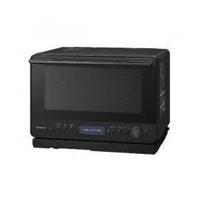 日立 HITACHI 電子レンジ30L スチームオーブンレンジ ヘルシーシェフ MRO-W1B-K フロストブラック 300℃ 1熱風コンベクションオ