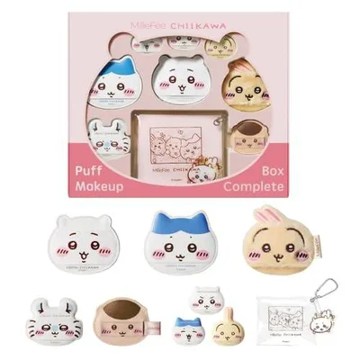 ライフスタイルカンパニー ちいかわ メイクパフ コンプリートボックス 17927
