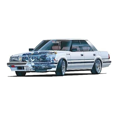 フジミ模型 ID155 1/24 トヨタ クラウンロイヤルG(MS127) 047003