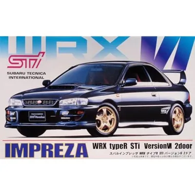 フジミ模型 ID99 1/24 スバルインプレッサStiバージョンIV/VI 047522