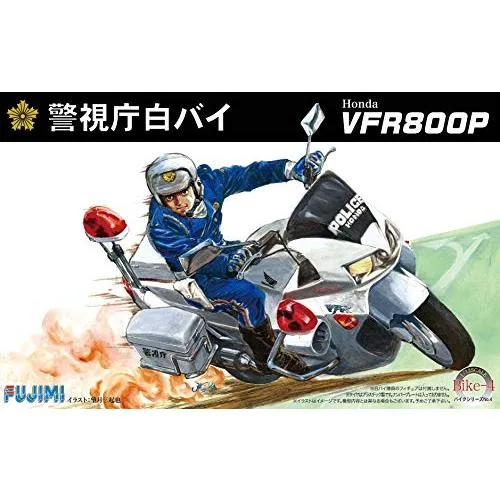 フジミ模型 Bike4 1/12 Honda VFR800P 白バイ 141657