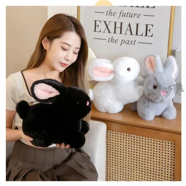 うさぎ ぬいぐるみ リアル かわいい ウサギのぬいぐるみ 兎 縫いぐるみ おもちゃ 抱き枕 動物 子供 癒し系 お誕生日 クリスマス