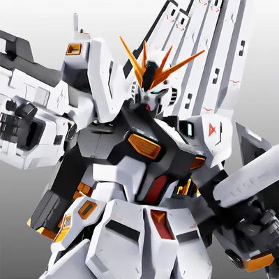 【新品】METAL ROBOT魂 νガンダム 機動戦士ガンダム 逆襲のシャア 塗装済み可動フィギュア