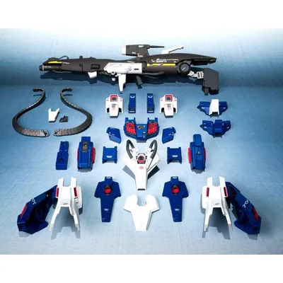 【27.04月新発売】METAL ROBOT魂(Ka signature) <SIDE MS> 強化型ZZガンダム用フルアーマーパーツセット 塗装済可動フィギュア