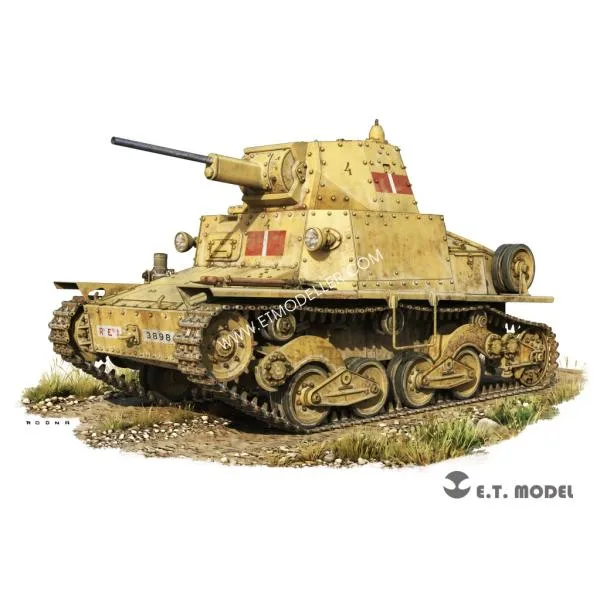 ETモデル Z3501 1/35 イタリア 軽戦車 L6/40