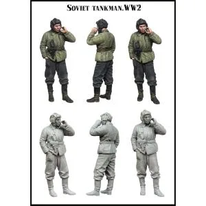 エボリューション EM-35144 1/35 WWII ソビエトの戦車兵(1体)