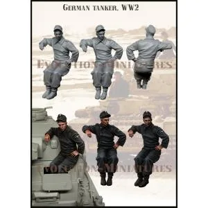 エボリューション EM-35241 1/35 WWII ドイツ戦車兵(3)(1体)