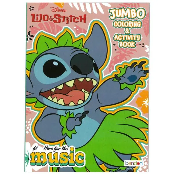 ぬりえ ディズニー リロ&スティッチ グリーン 塗り絵 80ページ 英語 ぬり絵 キャラクター スティッチ Stitch