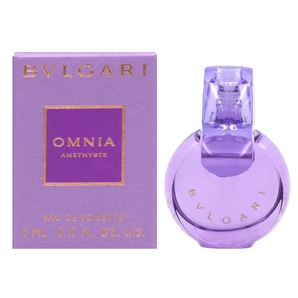 香水 ブルガリ BVLGARI オムニア アメジスト EDT BT 5ml お試し ミニボトル【レディース】フレグランス 並行輸入品 ギフト