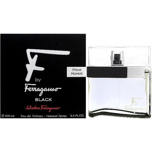 香水 サルヴァトーレ フェラガモ エフ バイ フェラガモ プールオム ブラック EDT SP 100ml【メンズ】フレグランス 並行輸入品