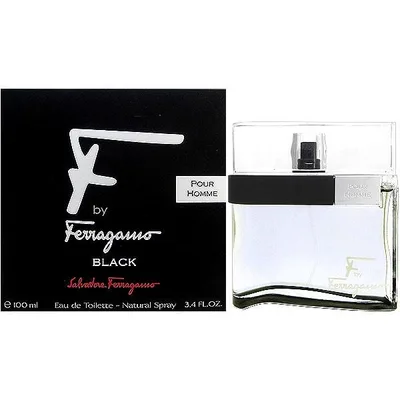 香水 サルヴァトーレ フェラガモ エフ バイ フェラガモ プールオム ブラック EDT SP 100ml【メンズ】フレグランス 並行輸入品