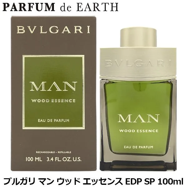 香水 ブルガリ BVLGARI ブルガリ マン ウッド エッセンス EDP SP 100ml MAN WOOD ESSENCE【メンズ】フレグランス 並行輸入品