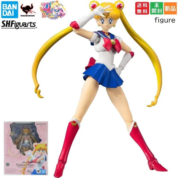 美少女戦士セーラームーン-Animation Color Edition-(再販版) S.H.フィギュアーツ 約140mm PVC&ABS製 塗装済み可動フィギュア 送料無料 S.H.Figuarts