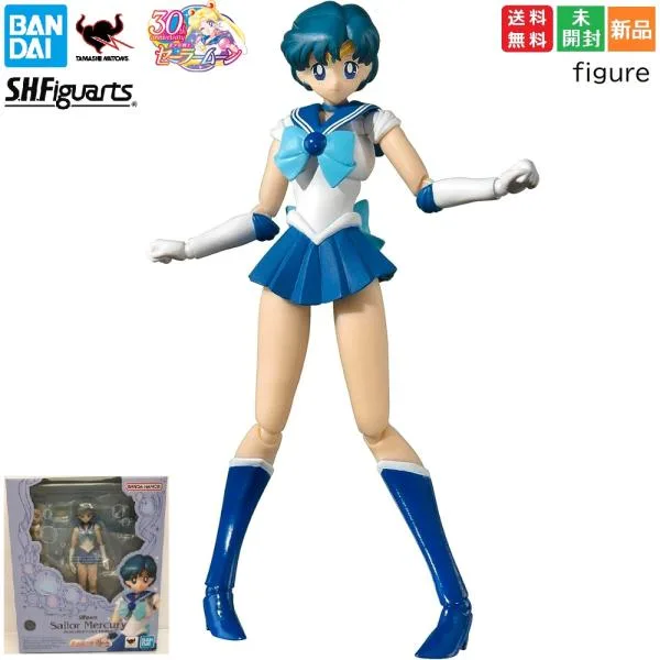 美少女戦士セーラームーン30th セーラーマーキュリー-Animation Color Edition-(再販版) S.H.フィギュアーツ フィギュア 送料無料 バンダイ