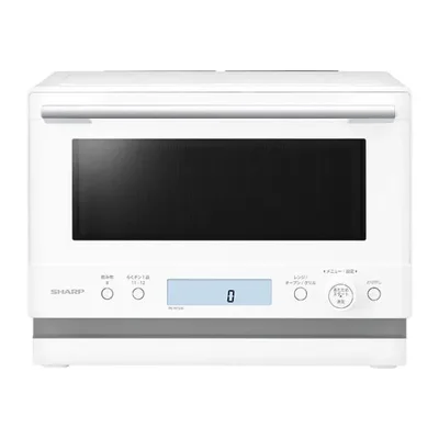 シャープ オーブンレンジ 23L 角皿スチームモデル PLAINLY RE-WF236-W ホワイト