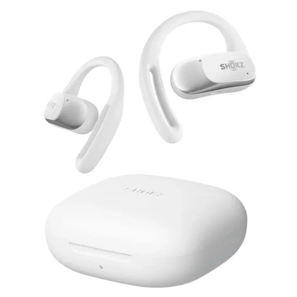 Shokz 完全ワイヤレスイヤホン OpenFit Air オープンイヤー型 SKZ-EP-000026 ホワイト ショックス