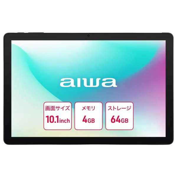 aiwaデジタル JA5-TBA1011 aiwa tab AS10L Android15搭載10.1インチタブレットPC (Helio G81 OctaCore/ 4GB/ eMMC64GB/ An…