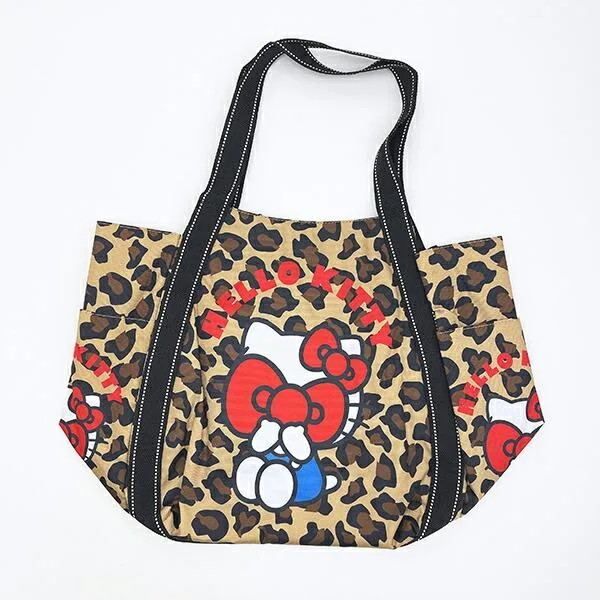 サンリオ ハローキティ 目隠し バルーントートバッグ レオパード Sanrio かわいい