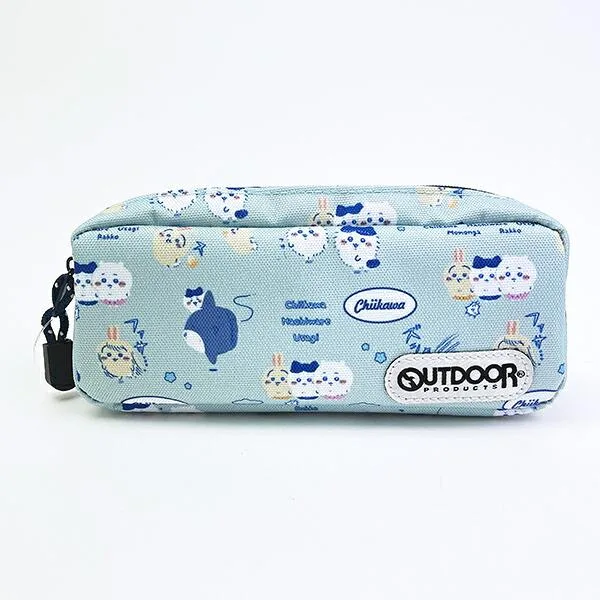 ちいかわ ペンケース ブルー ポーチ 文具 OUTDOOR PRODUCTS