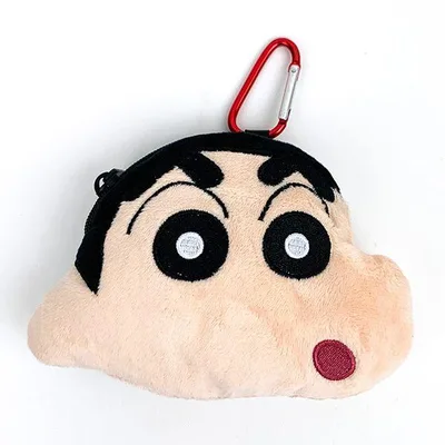 クレヨンしんちゃん カラビナ付きぬいぐるみファスナーマスコット (しんちゃん) 小物入れ プレゼント