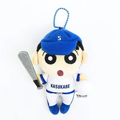 クレヨンしんちゃん 野球部 部活マスコット キーホルダー