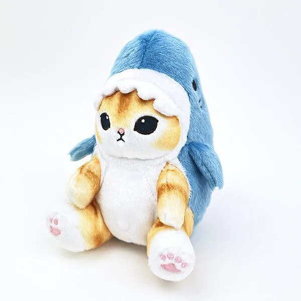 モフサンド サメ ぽてたまぬいぐるみ ベージュ mofusand