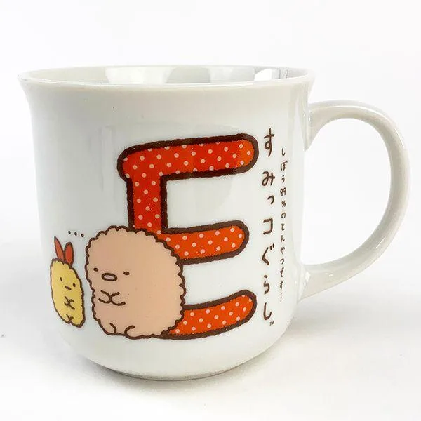 すみっコぐらし イニシャルマグカップ(E) コップ キッチン