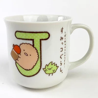 すみっコぐらし イニシャルマグカップ(J) コップ キッチン ギフト