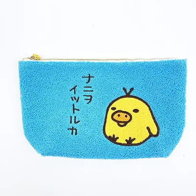すみっコぐらし キイロイトリ さがら刺しゅうポーチ すみっこ San-x サンエックス