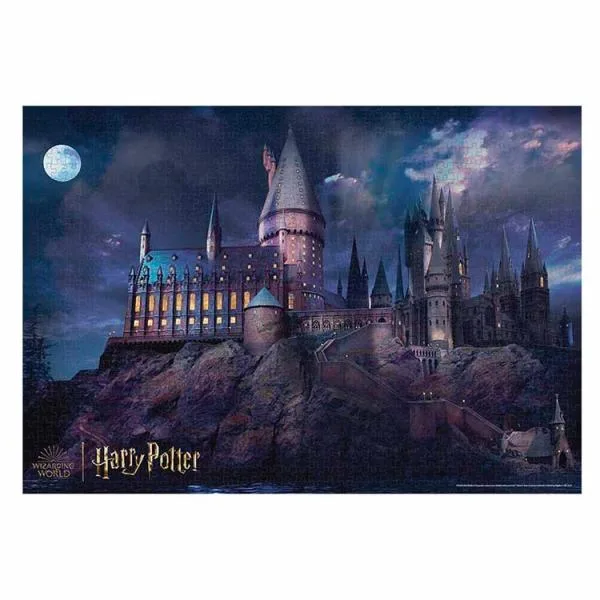 ジグソー パズル ワーナー ハリー ポッター Harry Potter 夜のホグワーツ城 B-1000-821