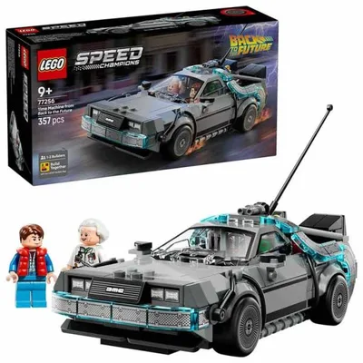 おもちゃ 玩具 ブロック プレゼント 誕生日 クリスマス 小学生 のりもの デロリアン 映画 バック・トゥ・ザ・フューチャー タイムマシン 77256 SPEED CHAMPIONS