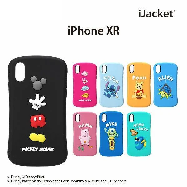 アウトレット iPhone XR ケース カバー ミッキーマウス ミニーマウス スティッチ くまのプーさん ニモ ドリー ハム ディズニー Disney