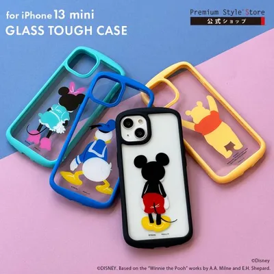 アウトレット iPhone13mini ケース カバー ミッキーマウス ミッキー ミニーマウス ミニー ドナルドダック ドナルド プー プーさん ディズニー キャラクター