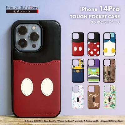 iPhone14Pro ケース カバー ディズニー キャラクター ミッキーマウス ミニーマウス ドナルドダック ウッディ バズ くまのプーさん モンスターズ・インク