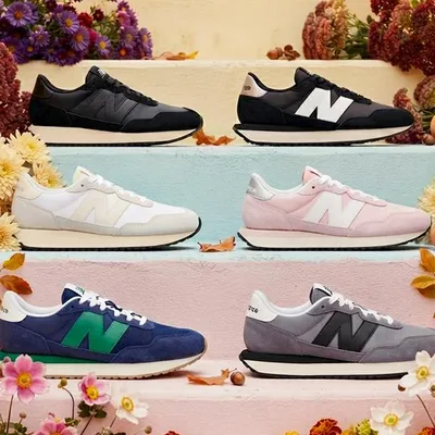 爆買 2026秋冬新色 ビッグNロゴ ニューバランス レディース スニーカー new balance W237 M237 レディース カジュアル シューズ 靴 ブラック ホワイト