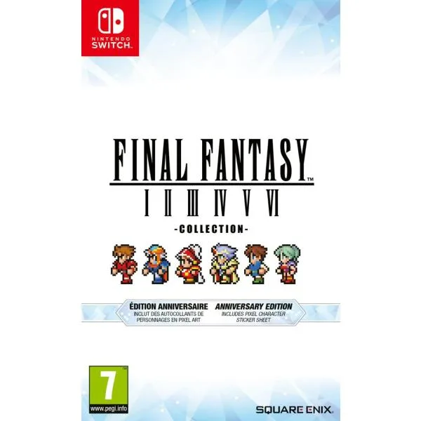 スイッチ ソフト ファイナルファンタジー ピクセルリマスター 1-6 ピクセルリマスター コレクション アニバーサリーエディション